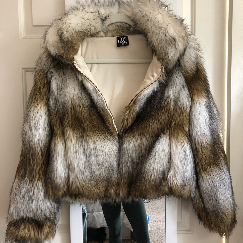 Fur coat